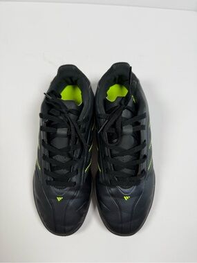 Adidas Kids Indoor Soccer Black Lime Green Size 3